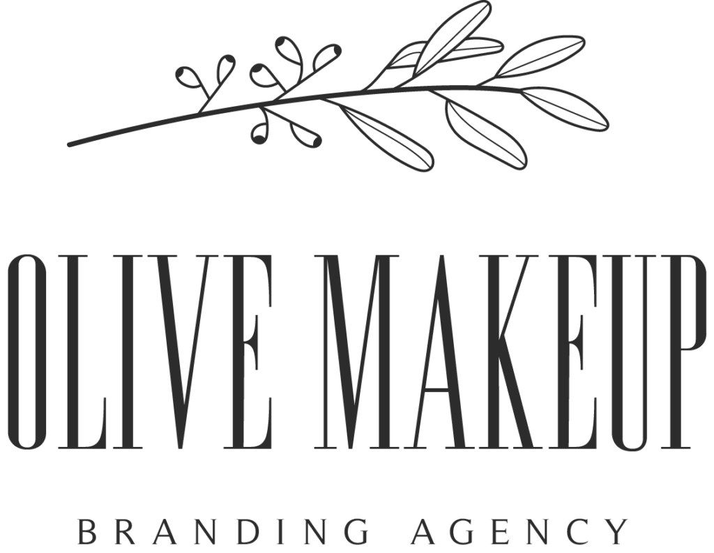 Olive makeup branding agency