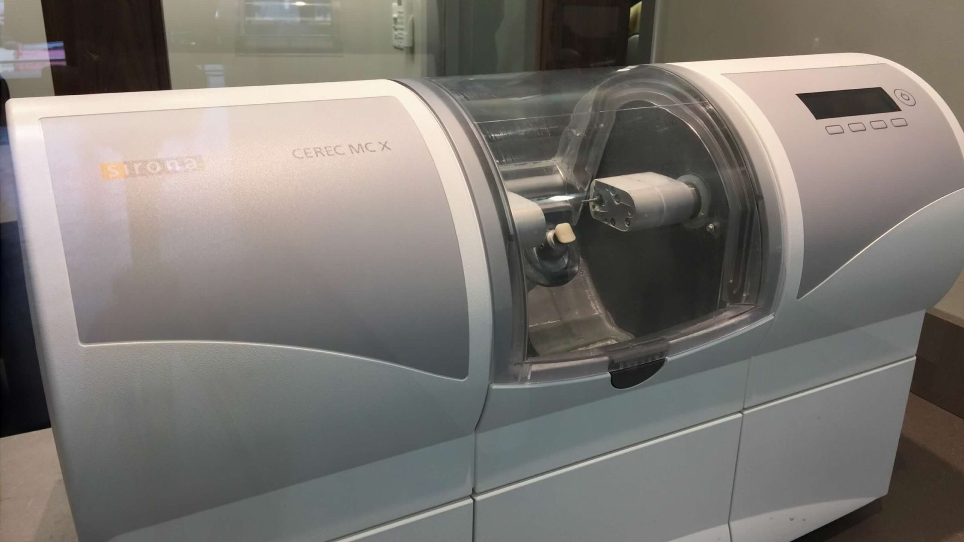 Bayou City smiles dental office milling machine